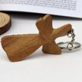 thumbnail image 2 of Llavero de Cruz de Jerusalén de Olivo: Artesanía Fiel, 2 of 3