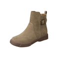 thumbnail image 2 of Tawop Womens Winter Boots Ankle Buckle Side Zip Round Toe Fall Boots, 2 of 8