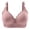 Pink, variant on NIEWTR Bras for Women No Underwire Comfortable Full Coverage Front Closure Bralettes Wireless Wirefree Everyday Bras (Pink,40)