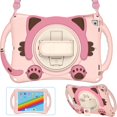 thumbnail image 3 of iPad 10.2 7th 8th Gen, Heavy Duty Rugged Protection Cute Kid-Friendly Case Cover Stand/Shoulder Strap for Apple iPad 10.2, 3 of 8