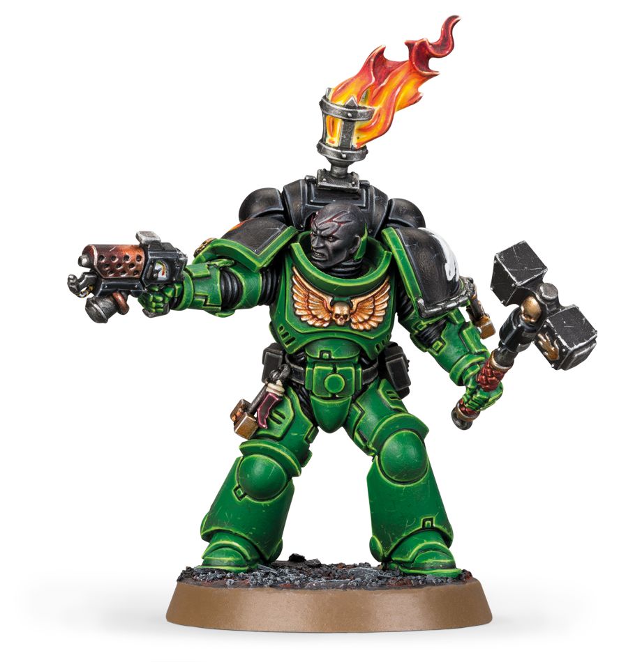 Games Workshop Warhammer 40k Salamanders Primaris Upgrades And 