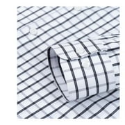 purcolt Mens Plaid Shirts Long Sleeve Lapel Button Down Shirts Stretch Casual Dress Office Busines Shirts