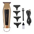thumbnail image 3 of Portátil Hombres ámbrico de 2 velocidades USB Recargable Eléctrico Barbero Corta de cabello de corte Corta de barba con do negro mejorado Baoblaze Cortadora de pelo eléctrica USB para hombres, 3 of 8