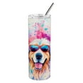 thumbnail image 4 of Carolines Treasures DAC2496TBL20 3 x 8.25 x 3 in. & 20 oz Corgi Hippie Dawg Stainless Steel Skinny Tumbler, 4 of 5