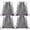 4 Pcs, variant on 1Pcs Gray Drawstring Bags Bulk Drawstring Backpack String Backpack Cinch Sack Sport Gym Backpack Bags for Yoga Traveling Outdoor Sports