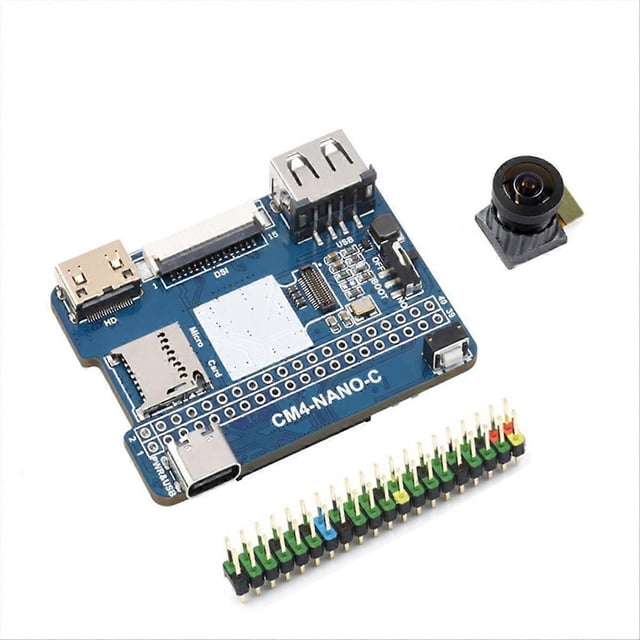 For Raspberry Pi CM4 NANO C Expansion Board 8MP 160°Cam 30fps 40PIN