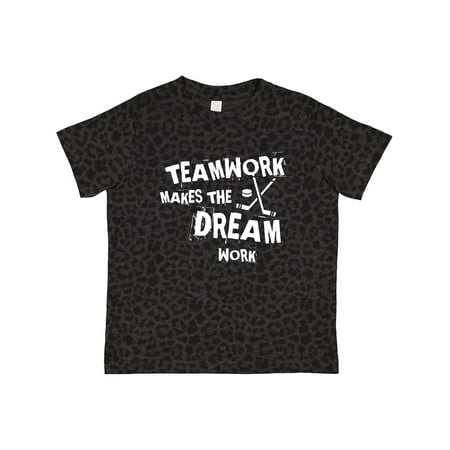 

Inktastic Hockey Teamwork Gift Toddler Boy or Toddler Girl T-Shirt