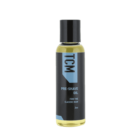 TCM Pre-Shave Oil, Softens Beard and Conditions Skin with Moringa and Olive Oil, Preps for a Smooth Shave, Lightweight Non-Greasy Formula, 2 oz, Cruelty-Free