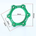thumbnail image 1 of 44mm Bicycle Bike Rotary Screw Thread Hub Flange Adapter Brake Disc Rotor Base, 1 of 6