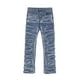 thumbnail image 1 of Pantalones vaqueros desgastados rasgados con agujeros Retro para hombre, Vaqueros sueltos de estilo Casual, Harajuku, Hip Hop, 1 of 4