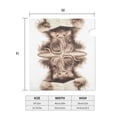 thumbnail image 5 of Lsque Relaxed Cute Cow Reading Mailbox Cover Standard Size ,Magnetic Mailbox Covers Post Wraps Letter Box Cover -25.5x21 in, 5 of 9