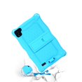 thumbnail image 3 of Soft Case for Samsung Galaxy Tab A (8.0-Inch) Tablet (Model Number SM-T290/SM-T295/SM-T297, Released in 2019) - Slim Fit Lightweight Shockproof Kickstand Silicone Case Cover (Light Blue), 3 of 5
