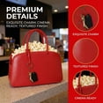 thumbnail image 3 of Movie Night Handbag Popcorn Bucket with Cute High-Heel Charm, Fashionable Popcorn Bucket Handbag for Pop Corn Machine, Cinema, Carnival, Party, 3 of 7