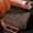 brown, variant on Nappa Leather Car Seat Cushion with Leg Rest, Full Wrap Seat Protector with Down Filling, All Season Universal Fit