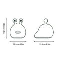 thumbnail image 3 of AURIGATE Original Authentic Slug Night Light, Nursery Squishy Lamp, Silicone Night Light for Breastfeeding, Cute Animal Bedside Lamp for Baby Kids Teens, Soft Nightlight with Touch Sensor for Bedroom, 3 of 5