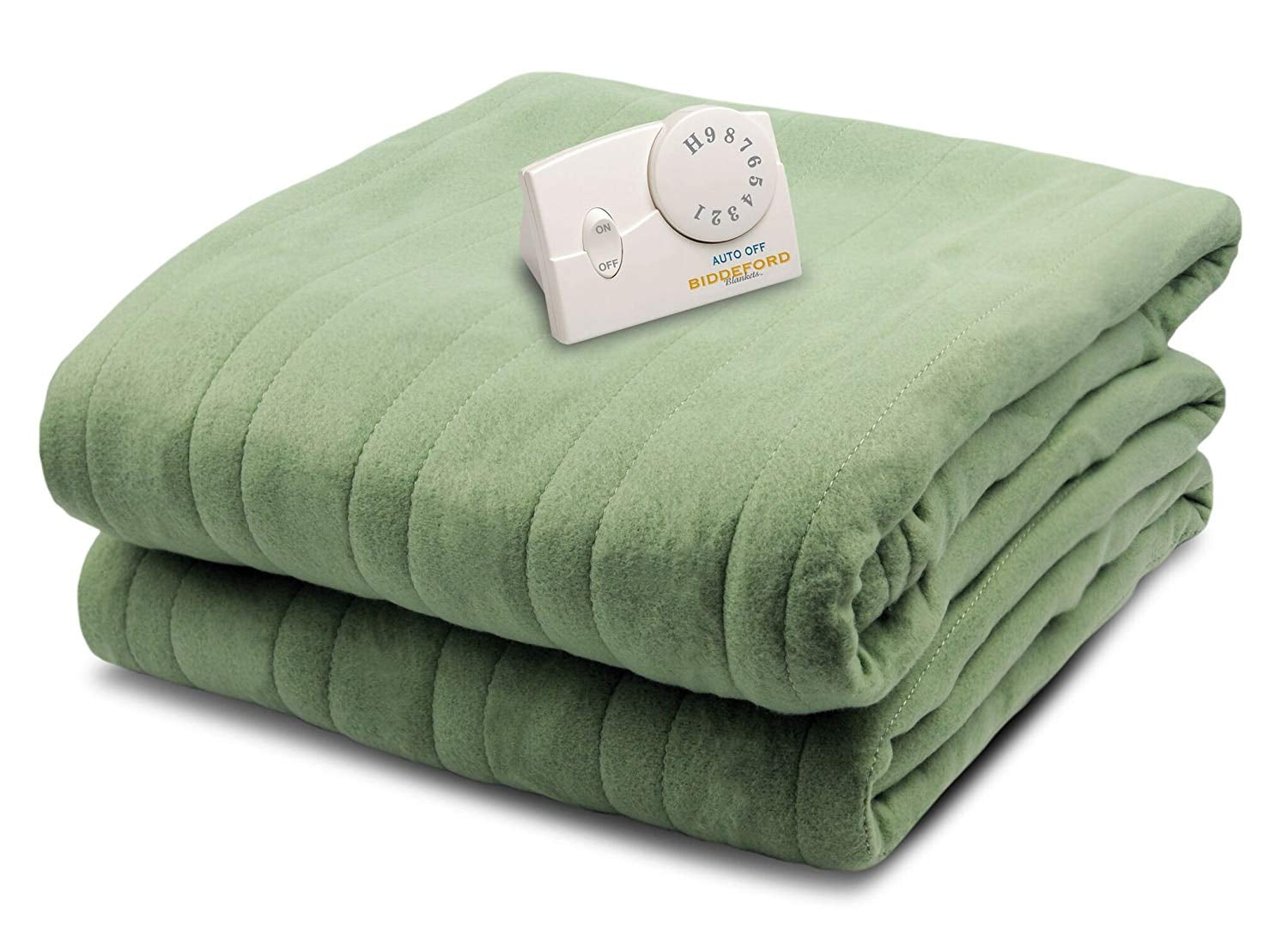Biddeford Comfort Knit Fleece Heated Electric Blanket - Walmart.com