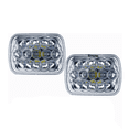 thumbnail image 1 of Set 2 Faros Bloosom  Unidad Cuadrada Rectangular 15 Leds 5x7 Alta/baja F5, 1 of 4