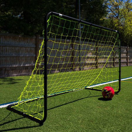 New 6x4 Competition Soccer Goal Franklin Sports Net Foot Backyard Heavy Duty 