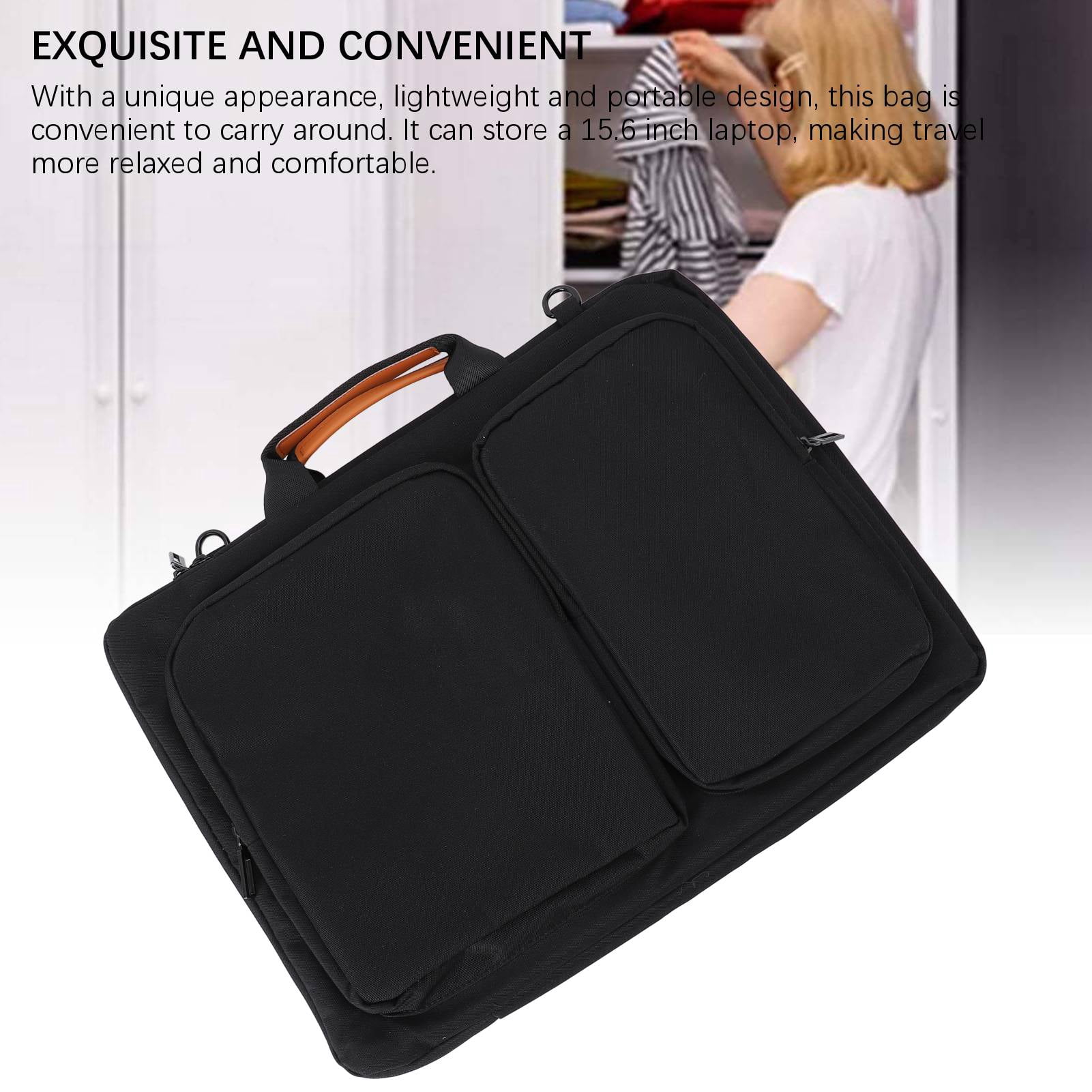 Riousery 15.6 Inch Large Capacity Waterproof Shockproof Laptop Bag with Sturdy Handle for Business and Travel