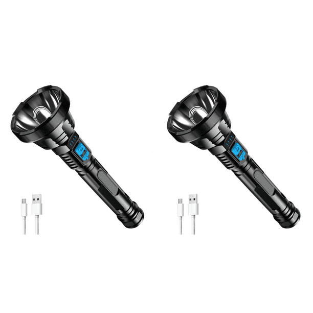 Likrtyny Lámpara Camping LED Impermeable Multifuncional para Equipos Al Aire Libre (negro)