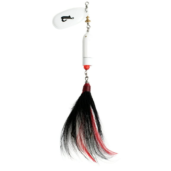 Livingston Lures EBS Spinner 100-White Black