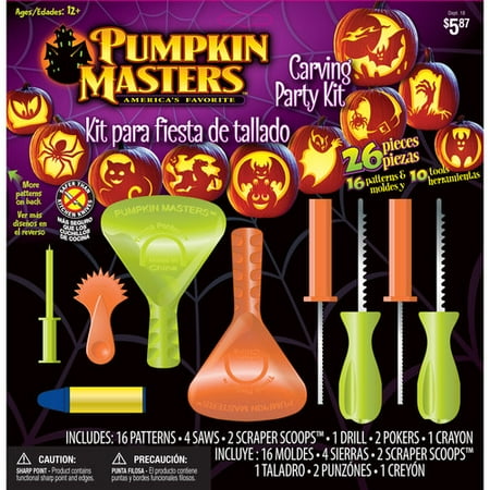 Pumpkin Masters Carving Party Kit - Walmart.com