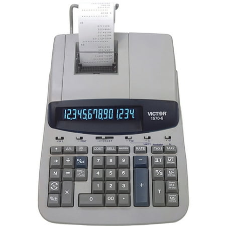 Victor Technology 14 Digit Professional Grade Heavy Duty Commercial Printing Calculator (1570-6)