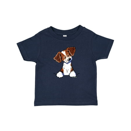 

Inktastic Pocket Brittany Spaniel Gift Toddler Boy or Toddler Girl T-Shirt