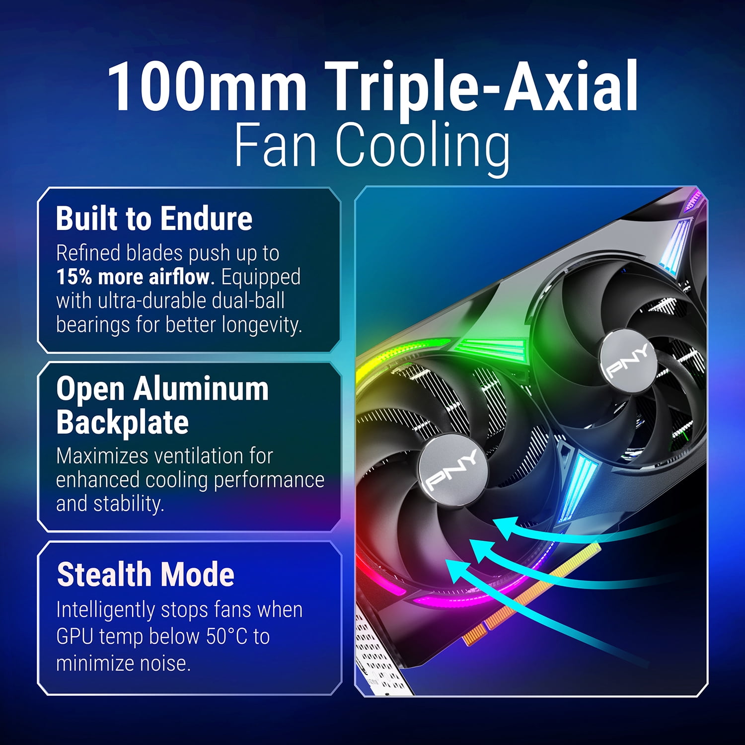 PNY, NVIDIA GeForce RTX‚Ñ¢ 5080 Epic-X‚Ñ¢ ARGB OC Triple Fan, 16GB