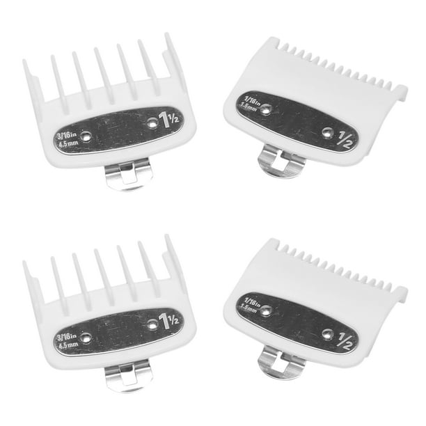 Koncession assistent beskæftigelse 4PCS Hair Clipper Combs Guide Kit Hair Trimmer Guards Attachments  1.5MM/4.5MM for Hair Clipper - Walmart.com