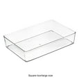 thumbnail image 2 of tredstone Boîte de Rangement Transparente Légère et Portable Boîte de Rangement de Bureau Organisateurs de Rangement Boîte Carrée L 1Set, 2 of 6