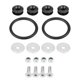 thumbnail image 1 of Quick Release Fasteners Washers Bolts for Front Rear Trunk Hatch Lids Bumpers Universal Black, 1 of 5