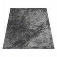 thumbnail image 4 of Rugsotic Carpets Hand Tufted Shag Polyester Eco-Friendly Area Rugs - 5'x8', Rectangle, Blue White, Plain Solid Design, High Pile Handmade Anti Skid Rugs for Living Room, Bed Room K00333, 4 of 5