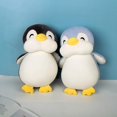 thumbnail image 4 of Pingüino peluche animal juguete suave cómodo muñeca regalo para niños, 30cm, azul Afortunado Sencillez, 4 of 4