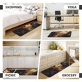 thumbnail image 6 of Xecao Romantic Flower Lion Couple Patten Kitchen Rugs and Mats Sets,2 Pieces Non-Slip Washable Rugs, Kitchen Mat for Floor,Suit for Kitchen Decor and Accessories, 6 of 6