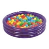 Pool Central 36" Inflatable Children's Play Pool Ball Pit - Transparent Purple