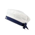 thumbnail image 4 of Sombrero de Uniforme Yinane Elegante para Niña Blanco Sombrero Marinero Azul Marino, 4 of 8