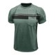 thumbnail image 5 of Camiseta de manga corta con cuello redondo y estampado a rayas para hombre, gráficos en 3D, poliéster y spandex, ropa informal para el día a día, tallas S-XXXL, 5 of 7