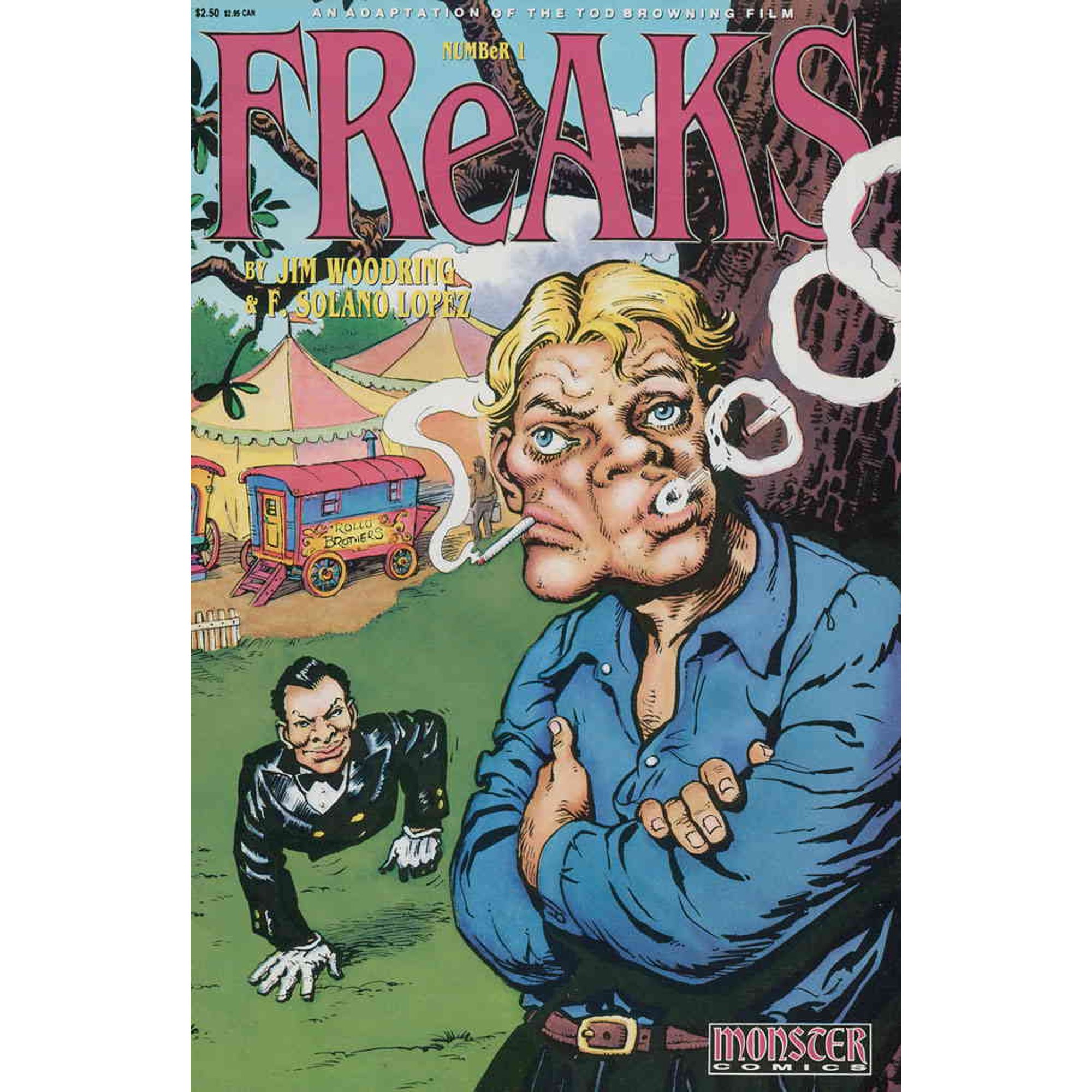 Freaks #1 VF ; Monster Comic Book