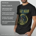 thumbnail image 6 of Men's Batman With Robin Vintage Comics  Graphic Tee Black 2X Large, 6 of 10