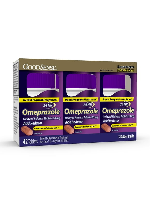 Omeprazole in Antacids and Heartburn Relief