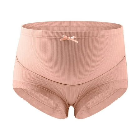 

Spdoo Lingerie Women s Plus Size Maternity Panties High Cut Cotton Over Bump Underwear Brief