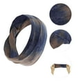 thumbnail image 3 of Unique Bargains 1 Pc Comfortable Headband Ombre Headband for Sport Brown Dark Blue, 3 of 6
