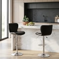 thumbnail image 1 of Set de 2 Bancos Barra, Giratorio Altura Ajustable, Color Negro HOMEMAKE FURNITURE  Contemporáneo, 1 of 6