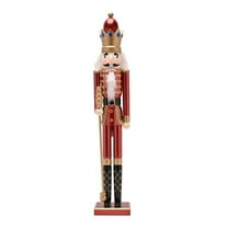 Red Wooden Nutcracker 60cm