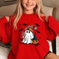 thumbnail image 7 of akafmk Girls Halloween Sweatshirt Oversized Crewneck Sweatshirts Long Sleeve Pullover Tops Graphic Hoodies Cute Fall Winter Clothes, Size 9-10 Years, 7 of 7