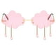 thumbnail image 1 of Gafas de sol UV400 de Retro Fashion Rosado Gafas de sol en la nube sin montura, 1 of 8