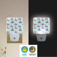 thumbnail image 2 of Yayeee LED Plug in Night Light for The Home with Auto Dusk to Dawn Light Sensors, 2 Pack, Colorful Trains, 2 of 6