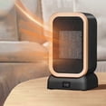 thumbnail image 4 of 1000W Powered Heater Heater and Fan Combo Desktop Office Home Heater, Small Electric Heater, Student Dormitory Gift Heater, 4 of 5