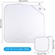 thumbnail image 5 of Toalla De Baño Con Capucha Para Bebé, Fibra De Bambú Orgánica, Capa De Baño Para Bebé Absorbente Extra Suave, Albornoz De Bebé Transpirable Blanco Para Niños, Recién Nacidos TUNC Sencillez, 5 of 5
